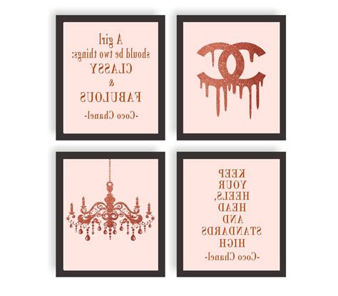 chanel quotes framed